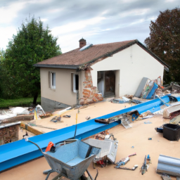 Extension de maison avec véranda-salle à manger Berre-l'Etang